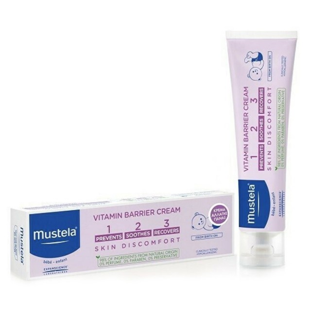 Mustela Vitamin Barrier Cream 1-2-3 150ml