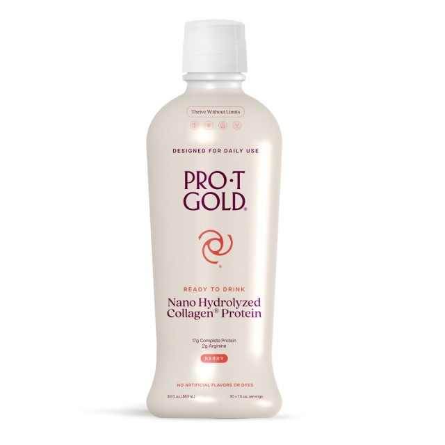 ProT Gold Liquid Protein Berry 900ml (Νάνο-Υδρολυμένη Πρωτεΐνη Κολλαγόνου με Γεύση Βατόμουρο για Ειδικούς Ιατρικούς Σκοπούς)