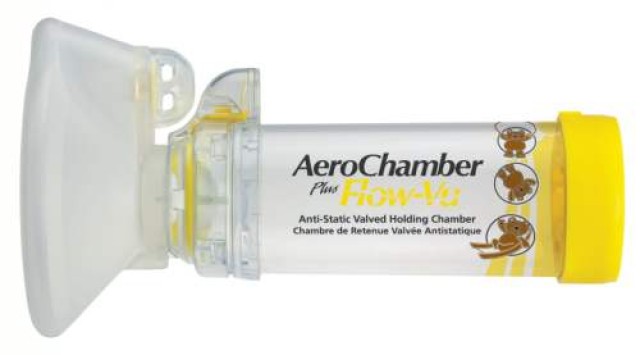 Aerochamber Συσκευή Μάσκα για Παιδιά 1-5 Ετών (1 τεμάχιο)