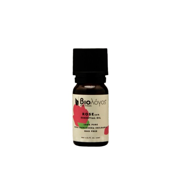 Biologos Essential Oil Rose 10ml (Αιθέριο Έλαιο Τριαντάφυλλο)