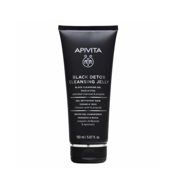 Apivita Black Detox Cleansing Gel 150ml