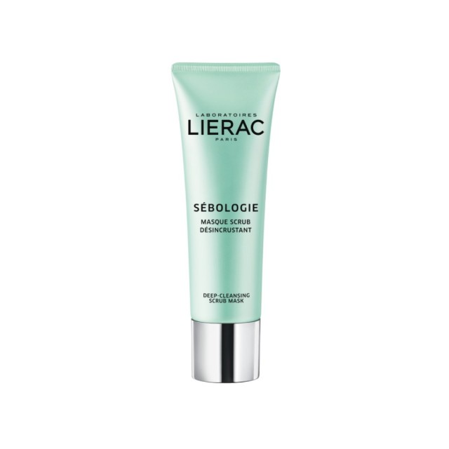 Lierac Sebologie Deep Cleansing Scrub Mask 50ml (Aπολεπιστική Mάσκα Προσώπου για Βαθύ Καθαρισμό)