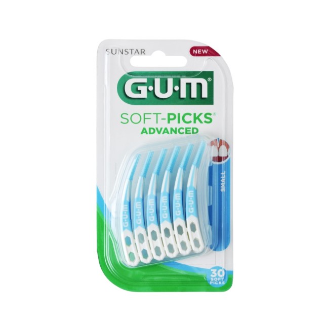 Gum Soft Picks Advanced Small 649 30τεμ (Μεσοδόντια Βουρτσάκια σε Μικρό Μέγεθος)