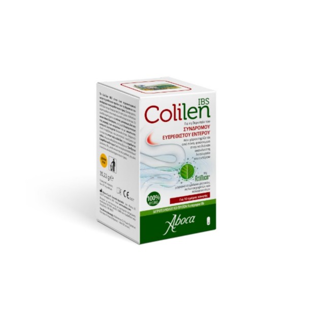 Aboca Colilen IBS 60caps (Συμπλήρωμα Διατροφής για τη Θεραπεία του Συνδρόμου Ευερέθιστου Εντέρου 60καψ)