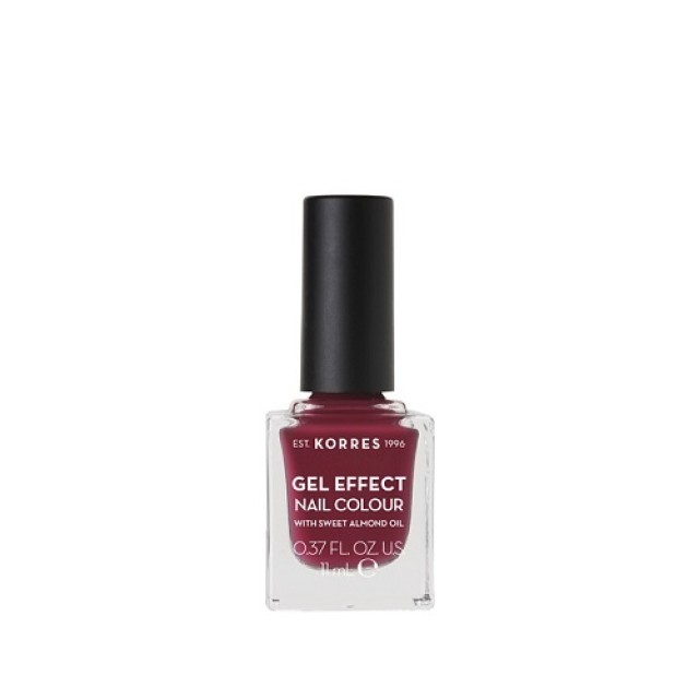 Korres Gel Effect Nail Colour No 74 Berry Addict 11ml