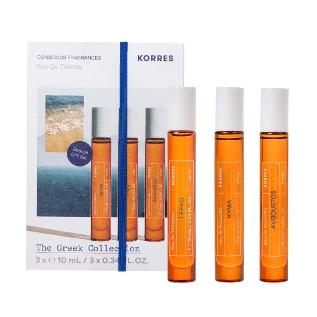 Korres SET The Greek Collection Eau de Toilette 3x10ml (ΣΕΤ με Τρία Αρώματα)