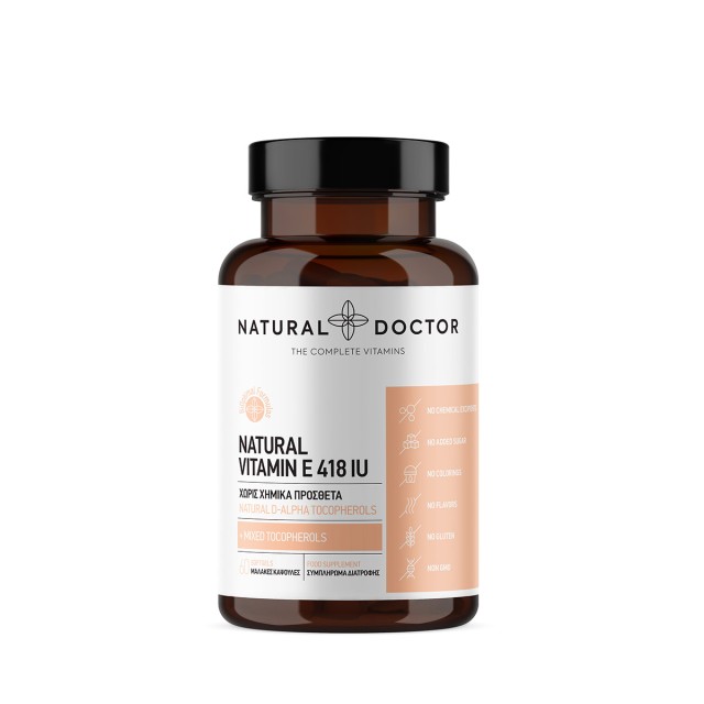 Natural Doctor Natural Vitamin E 60caps