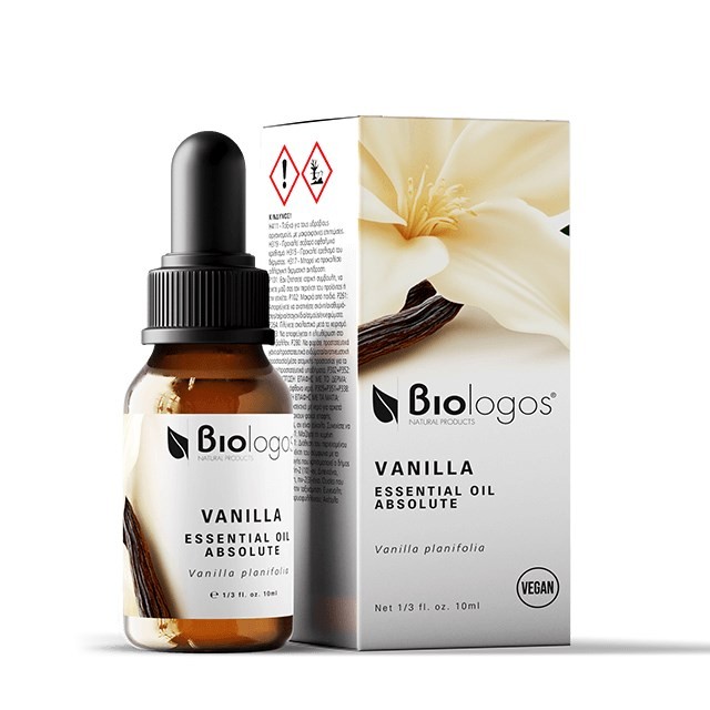Biologos Essential Oil Vanilla 10ml (Αιθέριο Έλαιο Βανίλια)