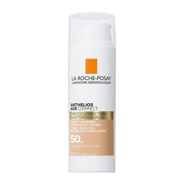 La Roche-Posay Αnthelios Age Correct SPF50 50ml (Αντηλιακό Προσώπου με Χρώμα Κατά των Σημαδιών Γήρανσης)