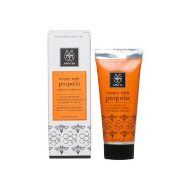 Apivita Propolis Cream 40ml (Κρέμα με Πρόπολη για Επιδερμίδα με Ακμή & Μυκητιάσεις Δέρματος)