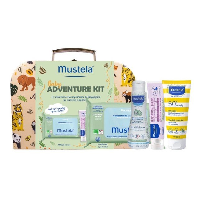 Mustela Baby Adventure Kit (ΣΕΤ Βρεφικής Περιποίησης)