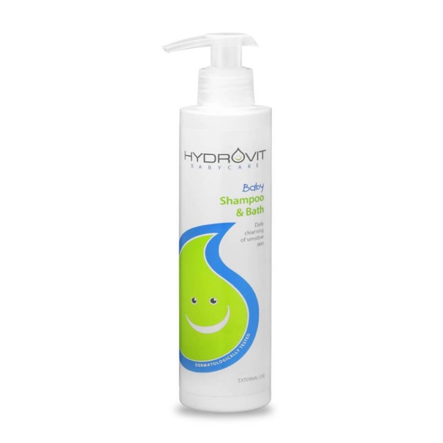 Hydrovit Baby Shampoo & Bath 300ml (Ήπιο Σαμπουάν & Αφρόλουτρο για Βρέφη)