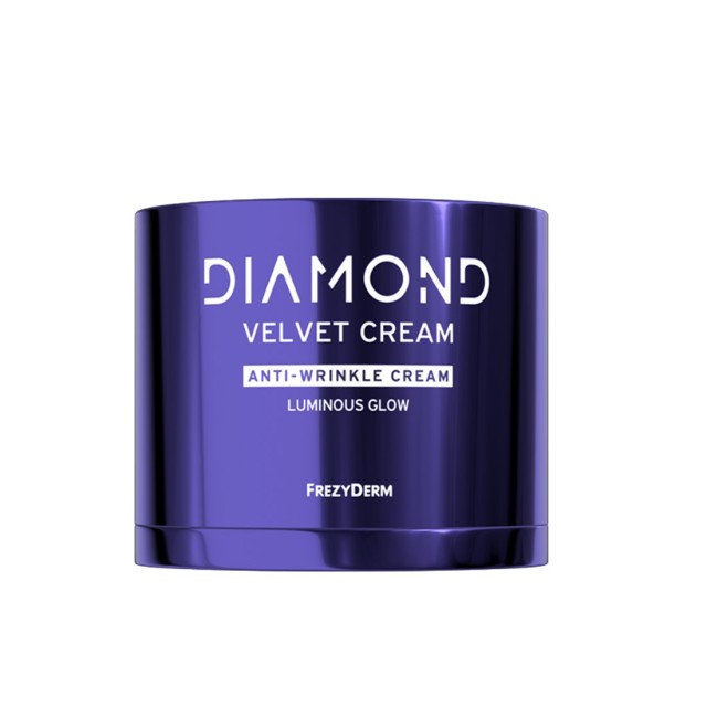 Frezyderm Diamond Velvet Anti-Wrinkle Cream Luminous Glow 50ml (Κρέμα Ισχυρής Αντιγήρανσης & Ενυδάτωσης Προσώπου για Πολυπρισματική Λάμψη)