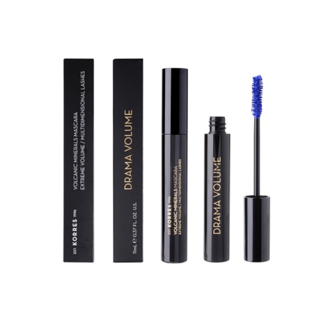 Korres Drama Volume Mascara Volcanic Minerals Blue 11ml 