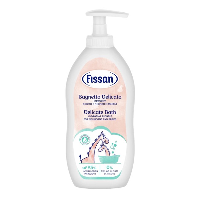 Fissan Delicate Bath 400ml (Βρεφικό Αφρόλουτρο)