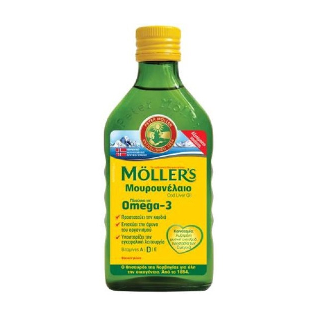 Mollers Cod Liver Oil Natural 250ml