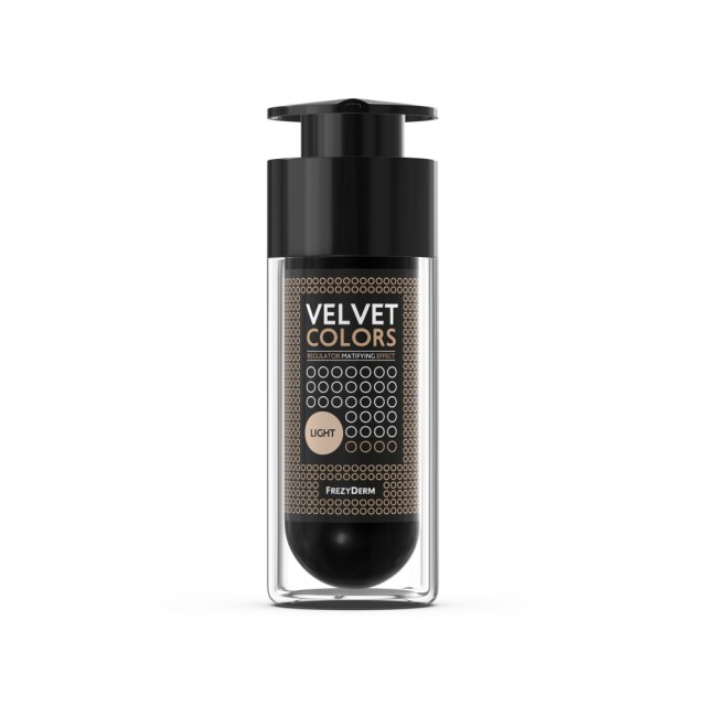 Frezyderm Velvet Colors Light Mat Make-Up 30ml (Make-up με Βελούδινη Ματ Υφή - Ανοιχτός Τόνος)