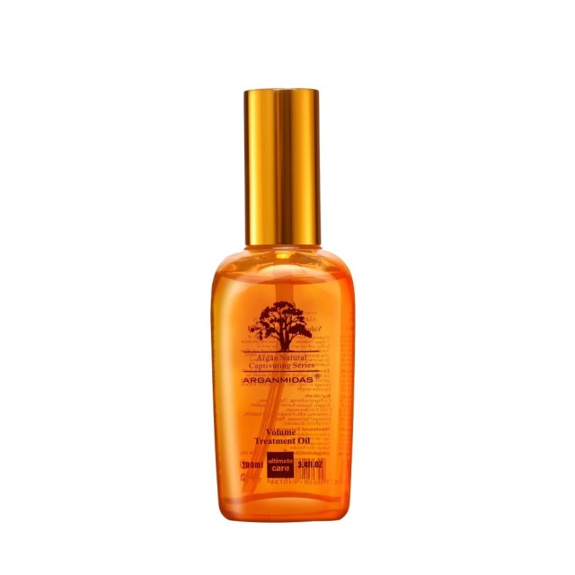 Arganmidas Volume Treatment Oil 100ml (Λάδι Λάμψης, Θρέψης, Επανόρθωσης & Απαλότητας για Λεπτά Μαλλιά)