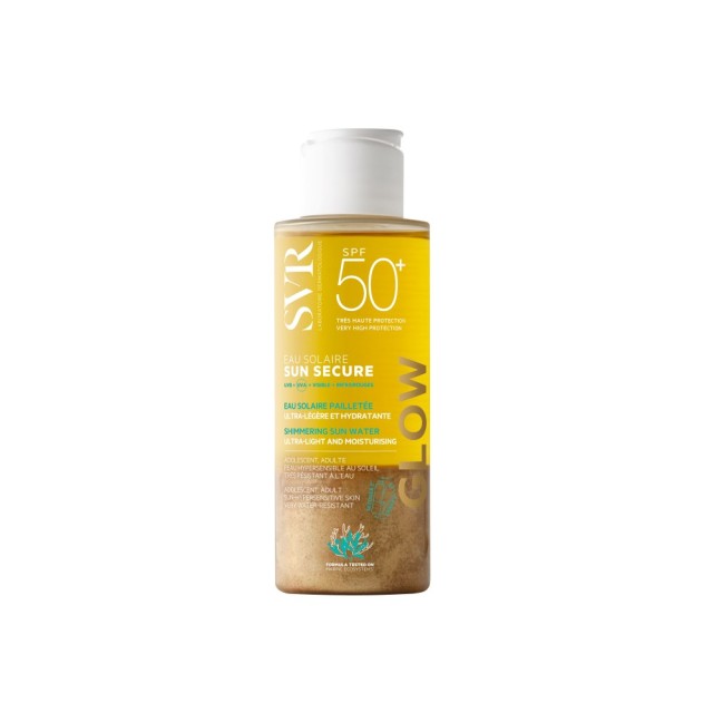 SVR Sun Secure Shimmering Sun Water Glow SPF50+ 100ml (Διφασικό Αντηλιακό Νερό με Σατινέ Λάμψη)