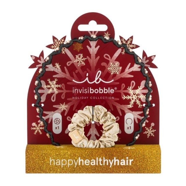 Invisibobble Winterful Life (ΣΕΤ με Στέκα και Λαστιχάκι Μαλλιών)