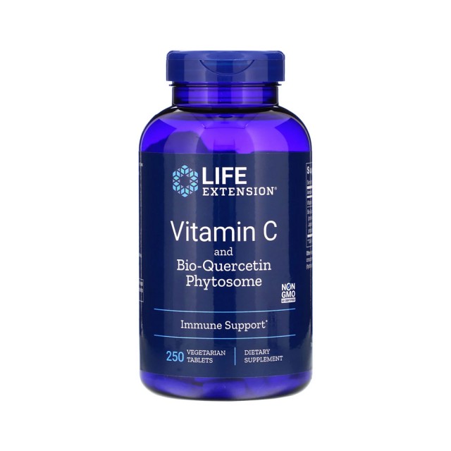 Life Extension Vitamin C With Dihydroquercetine 250tabs (Βιταμίνη C με Φυτοσωμιακή Βιο - Κερσετίνη)