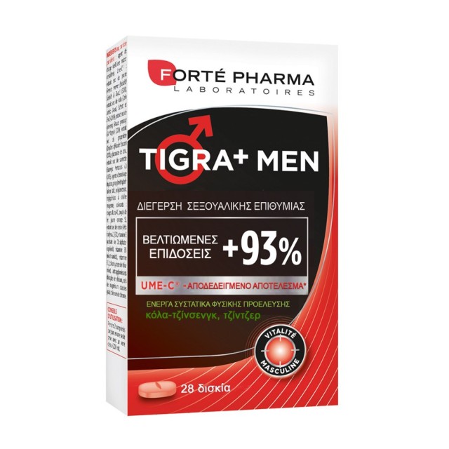 Forte Pharma Tigra Men 28tabs (Συμπλήρωμα Διατροφής για τη Σεξουαλική Τόνωση των Ανδρών)