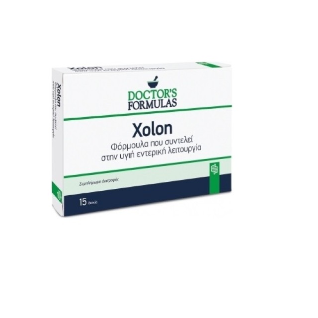 Doctors Formula Xolon 15tabs (Φόρμουλα που Συντελεί στην Υγιή Εντερική Λειτουργία) 