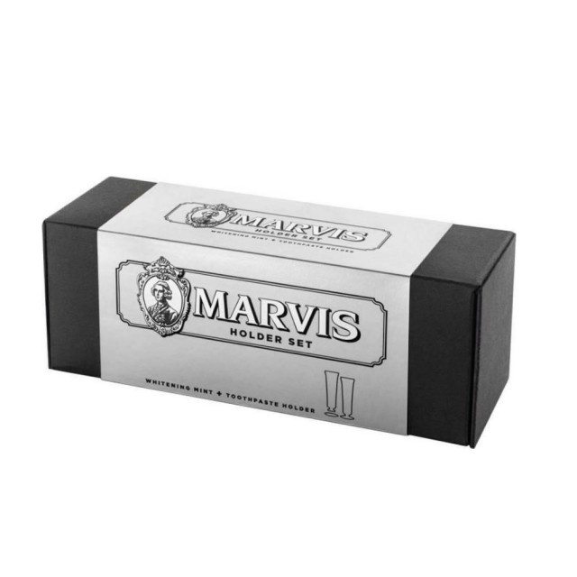 Marvis Holder SET Whitening Mint Toothpaste 85ml & Toothpaste Holder