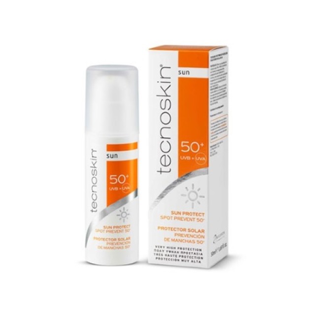 Tecnoskin Sun Protect Spot Prevent SPF50+ 50ml (Αντηλιακή Κρέμα Προσώπου για Επιδερμίδες με Κηλίδες & Δυσχρωμίες) 