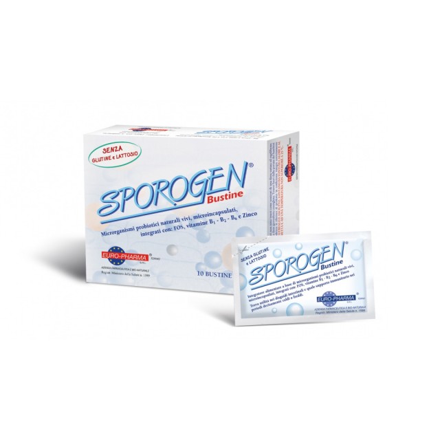 Bionat Sporogen 10x3gr (Προβιοτικά για την Ανακούφιση από την Διάρροια) 