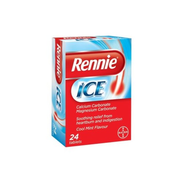 Rennie Ice Chewable 24 pcs