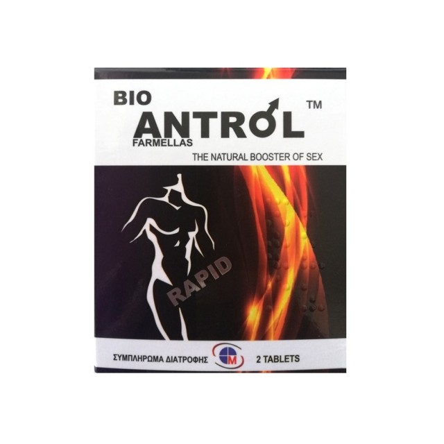 Farmellas Bio Antrol 2tabs (Συμπλήρωμα Διατροφής για Σεξουαλική Τόνωση 2τεμ)