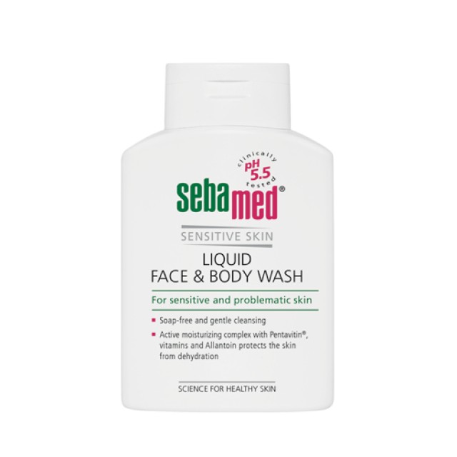 Sebamed Liquid Wash 200ml  (Ήπιο Καθαριστικό για Πρόσωπο & Σώμα)