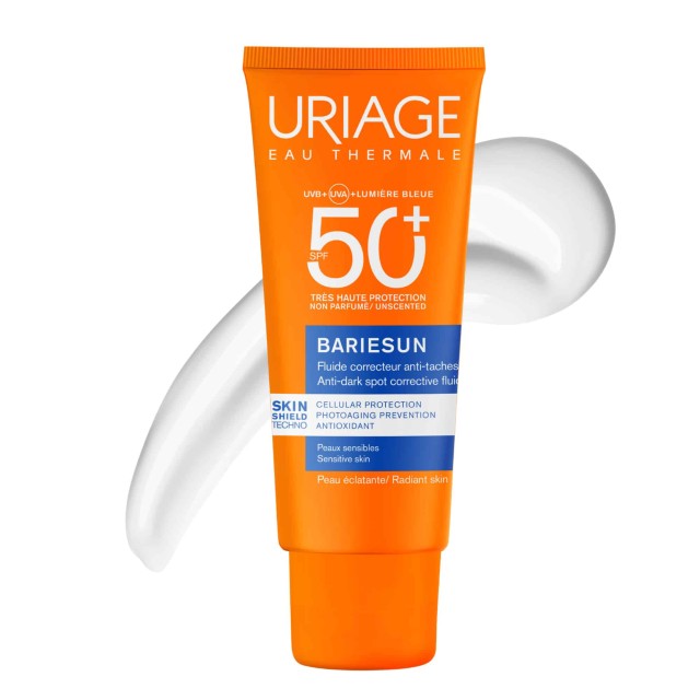 Uriage Bariesun Anti-Brown Spot Fluid SPF50+ 40ml (Αντηλιακό Προσώπου Πολύ Υψηλής Προστασίας για Πανάδες)