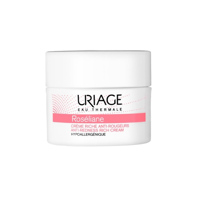 Uriage Roseliane Cream Rich 50ml (Πλούσια Κρέμα Κατά της Ερυθρότητας)