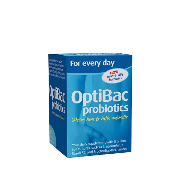 Optibac Probiotics One A Day Formula 30caps (Για Κάθε Μέρα)