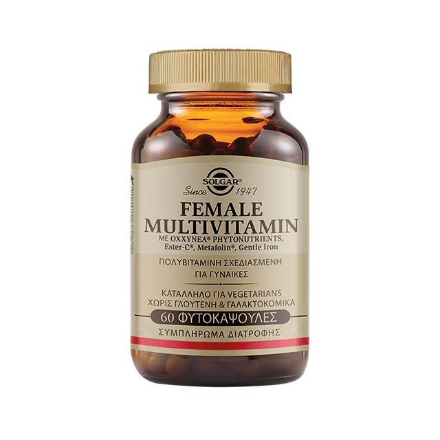 Solgar Female Multi Phyto 60tabs (Πολυβιταμίνη για Γυναίκες)
