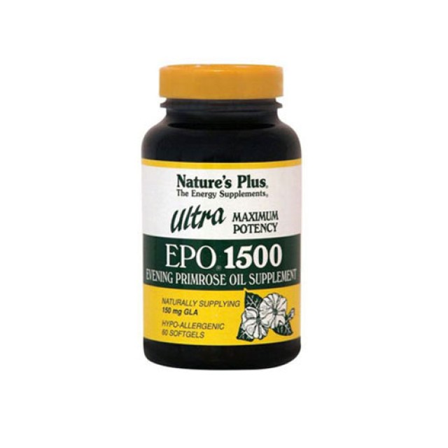 Natures Plus Ultra Epo 1500mg 60cap (Ρευματοειδής αρθρίτιδα - Καρδιά - Διαβητική Νευροπάθεια)