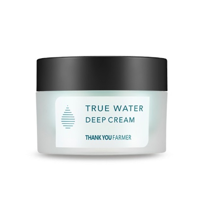 Thank You Farmer True Water Deep Cream 50ml (Κρέμα Προσώπου για Βαθιά Ενυδάτωση της Ξηρής Επιδερμίδας)  