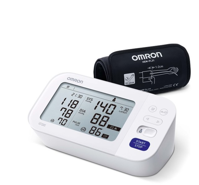 Omron M6 Comfort (Πιεσόμετρο Μπράτσου με Ανίχνευση Κολπικής Μαρμαρυγής)