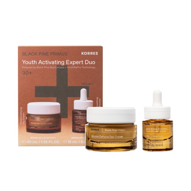 Korres SET Black Pine Primus Youth Activating Expert Duo (ΣΕΤ για Λείανση Ρυτίδων & Ελαστικότητα)