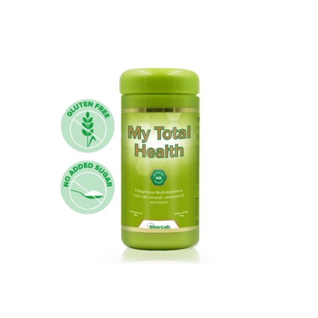 Meetab My Total Health 120tabs (Πολυβιταμινούχο Συμπλήρωμα Διατροφής)