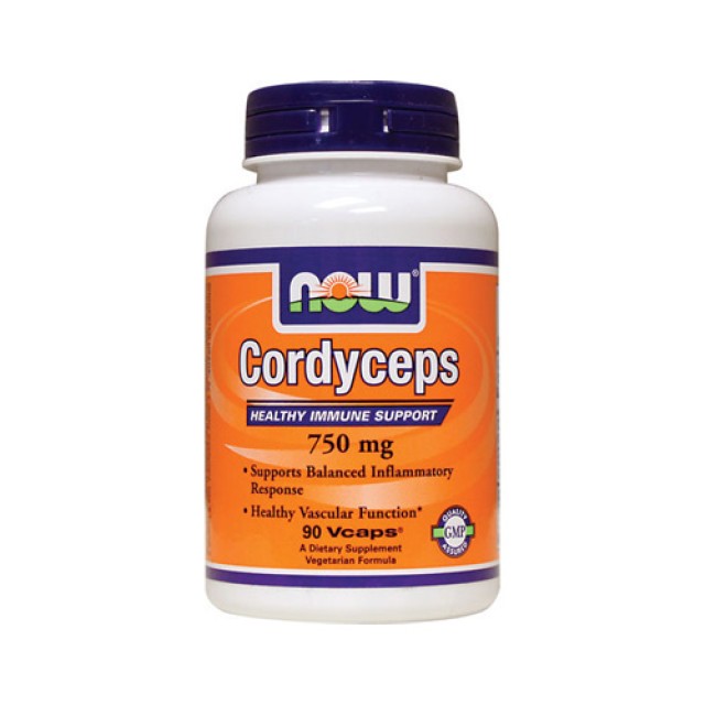 Now Foods Cordyceps Organic 750mg 90caps