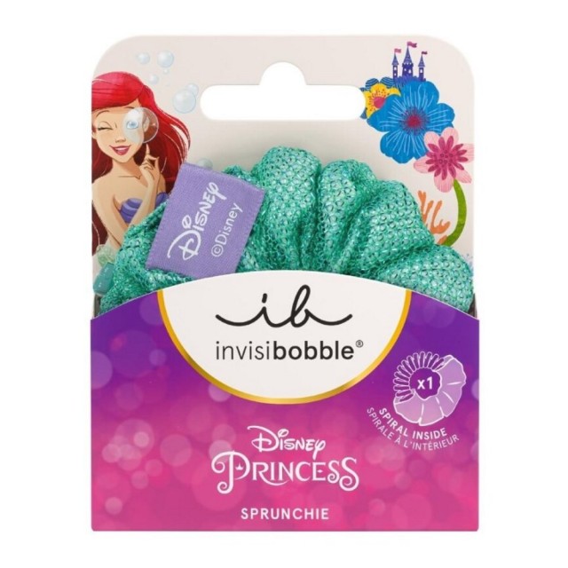 Invisibobble Kids Sprunchie Disney Ariel (Παιδικό Λαστιχάκι Μαλλιών Ariel)