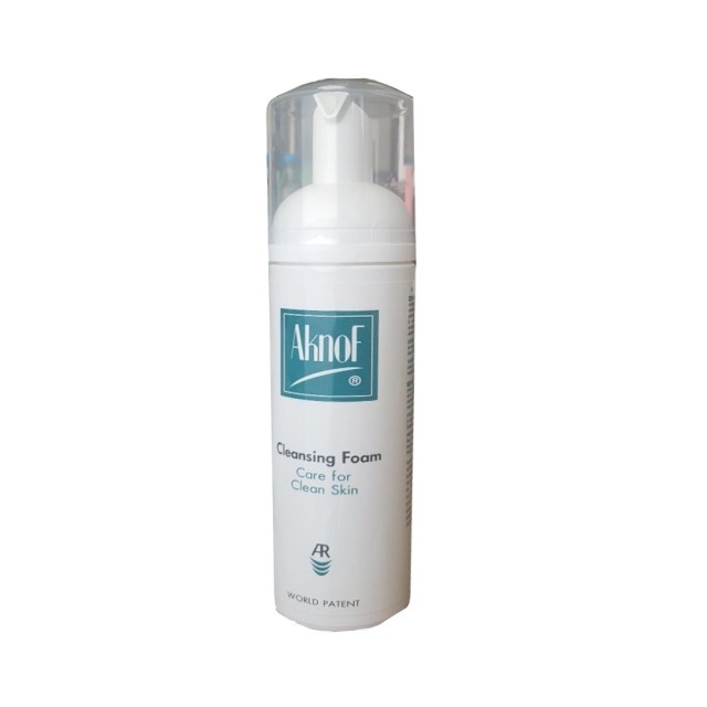 AknoF Cleansinsg Foam 200ml (Καθαριστικό για την Kαθημερινή Φροντίδα του Λιπαρού Δέρματος)