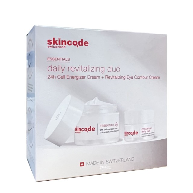 Skincode Essentials SET 24h Cell Energizer Cream 50ml & Revitalizing Eye Contour Cream 15ml