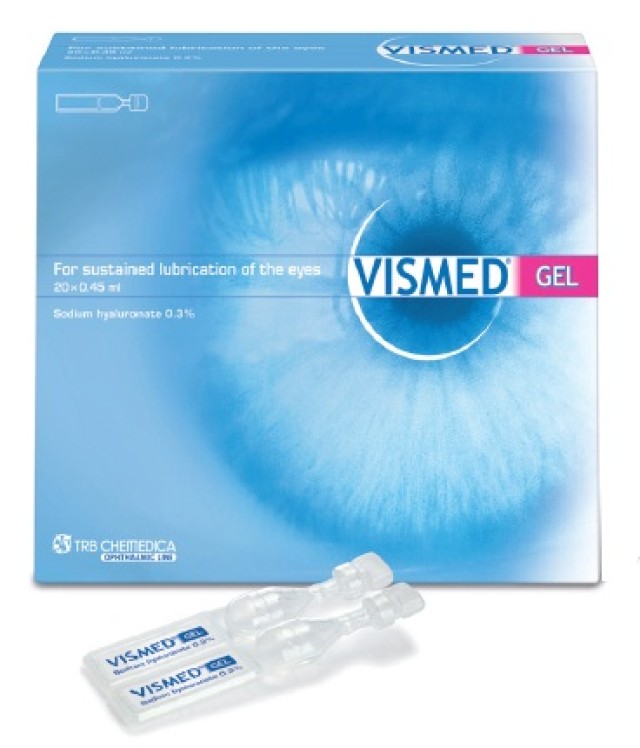 Vismed Οφθαλμικό Gel Σε Αμπούλες 20 Χ 0,45ml