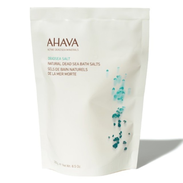 Ahava Natural Dead Sea Bath Salt 250gr (Άλατα Μπάνιου από τα Θεραπευτικά Νερά της Νεκράς Θάλασσας) 