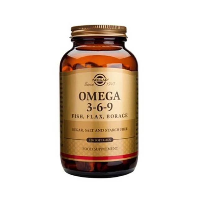 Solgar Omega 3 6 9 120softgels