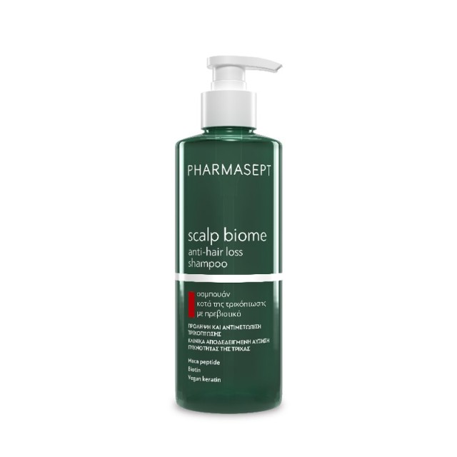 Pharmasept Scalp Biome Anti-Hair Loss Shampoo 400ml (Σαμπουάν Κατά της Τριχόπτωσης)